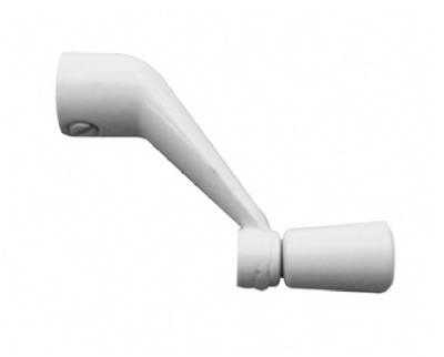 Casement Window Crank Handle, White