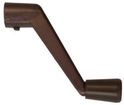 Casement Window Crank Handle, Bronze-Painted Zinc