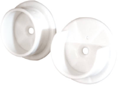 Wardrobe Door Plastic Pole Socket