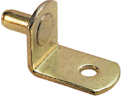 Shelf Support Peg, Brass, 8-Pk.