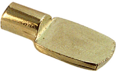 8-Pack 1/4-Inch-Diameter Brass Shelf Support Peg