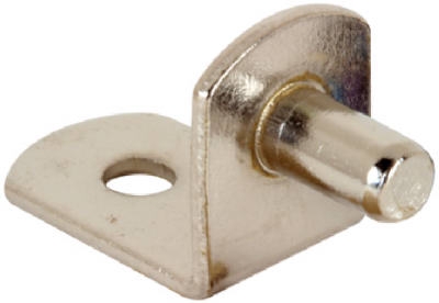 Shelf Support Peg, Nickel-Plated, 5mm, 8-Pack