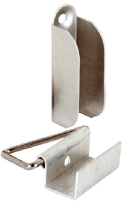Window Screen Hanger & Latch Set, Mill-Finish Aluminum