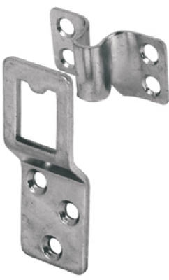 Wood Window Screen Hanger, Brite Zinc-Plated Steel, 2-Pk.