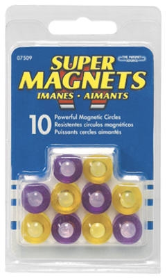 Magnetic Hangers, Round, 10-pk.