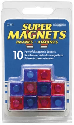 Magnetic Hangers, Square, 10-Pk.