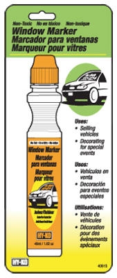 Window Marker, Orange