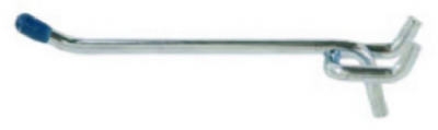 4-In.  Straight Pegboard Hook, Double-Prong