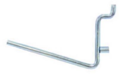 1-1/2-In. Straight Pegboard Hook, 6-Pack