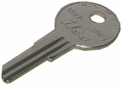 Ilco Nickel/ Brass Bauer Lock Key Blank