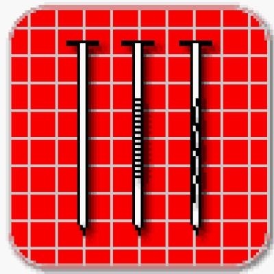 Coil Framing Nail, 2.5 Plain Shank, 2,700-Pk.