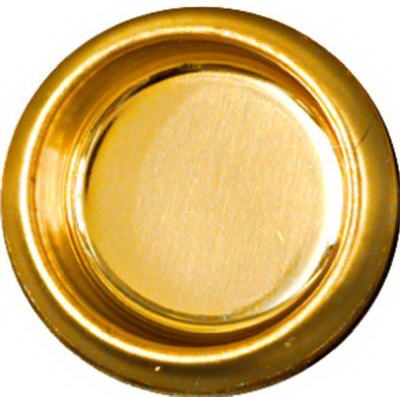 Cup Pull, Brass, 3/4-In., 6-Pk.