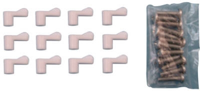 7/16-Inch Plastic Screen Clips, 12-Pack