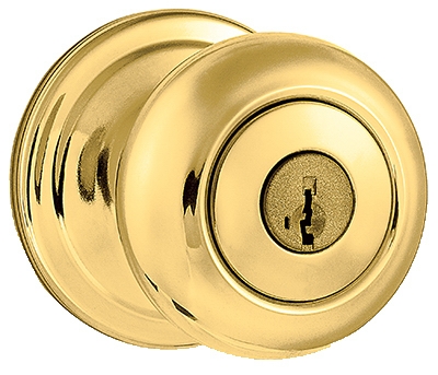 Security Signature Brass Juno Entry Lockset With SmartKey