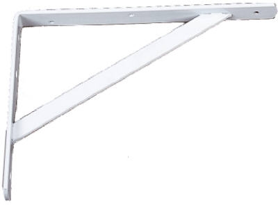16-Inch 300MM White L-Bracket