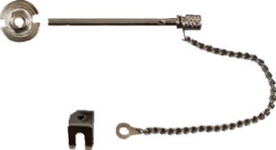 Patio Door Security Pin, Nickel