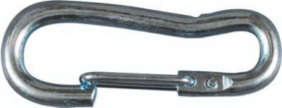 Breeching Snap, Zinc, 0.3125 x 2.25-In.