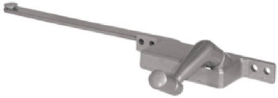 Metal Casement Window Operator, Left-Hand, Aluminum-Finish