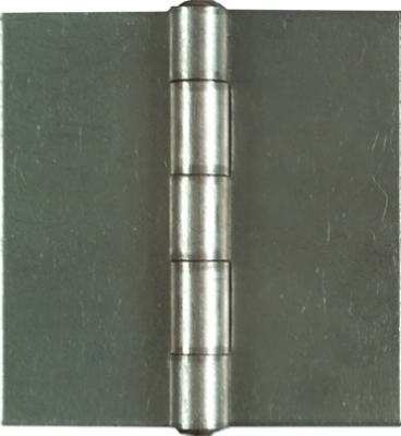 4 x 4-In. Plain Door Weldable Hinge