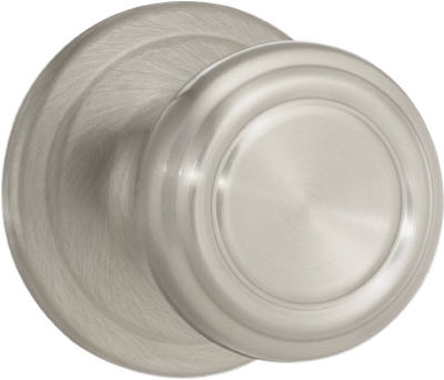 Signature Satin Nickel Finish Cameron Dummy Knob Lockset
