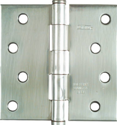 4 x 4-In. Stainless Steel Square Corner Door Hinge