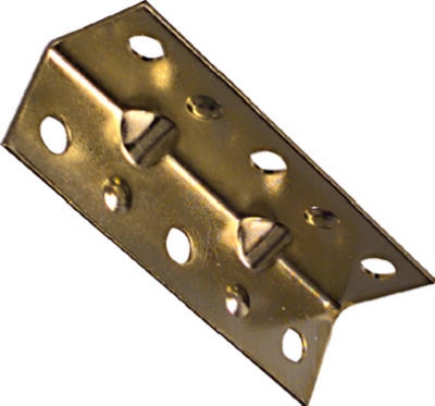 2.5 x .75-In. Brass Corner Brace