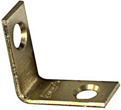 4-Pk., 1-In. Brass Corner Iron