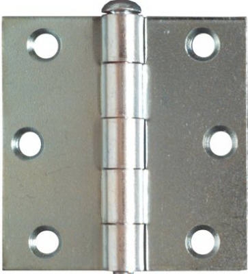 2-Pk., 2.5 x 2.5-In. Zinc Broad Light-Duty Hinges