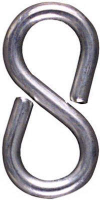 Closed S Hook, 2-1/8-In., 3-Pk.
