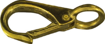 Bronze Boat Snap, 3/4-In. x 3-13/16 In.