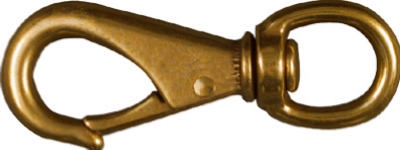 Bronze Boat Snap, 5/8-In. x 3.25-In.