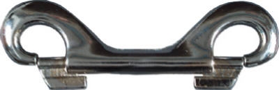 Double Bolt Snap, Nickel, 3-15/16-In.