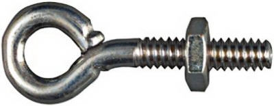 Eye Bolt, Zinc, 3/16 x 1.5-In.