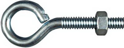 Eye Bolt, Zinc, 1/4 x 2-1/2-In.