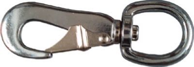 1x4-5/8-In. Nickel Snap Hook