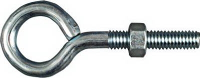 Eye Bolt, Zinc, 5/16 x 3-1/4-In.