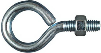 Eye Bolt, Zinc, 3/8 x 3-In.