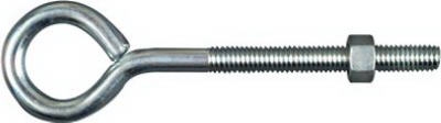 Eye Bolt, Zinc, 3/8 x 6-In.