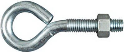 Eye Bolt, Zinc, 1/2 x 4-In.