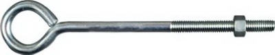 Eye Bolt, Zinc, 3/8 x 8-In.