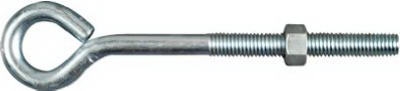 Eye Bolt, Zinc, 1/2 x 8-In.
