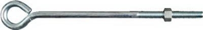 Eye Bolt, Zinc, 1/2 x 12-In.
