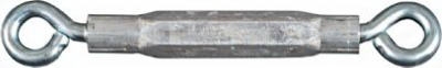 Eye & Turnbuckle, Zinc, 7/32 x 6.5-In.