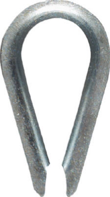 1/8-In. Zinc Rope Thimble