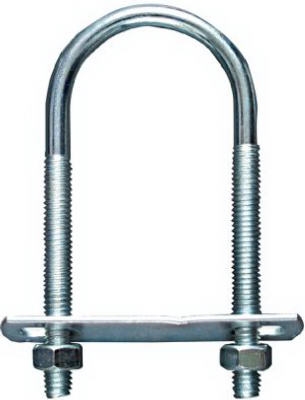 U Bolt, #526, Zinc, 5/16 x 1-3/4 x 4-1/4-In.