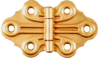 1-1/4-Inch Brass Cabinet Hinge
