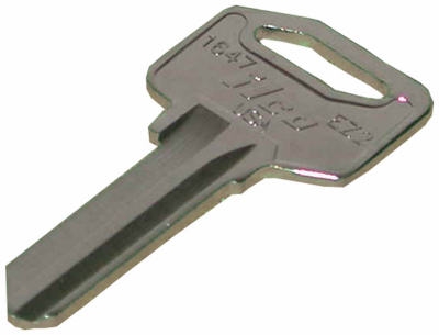 Ilco Nickel/ Brass EZ Set/ Dexter Lockset Key Blank