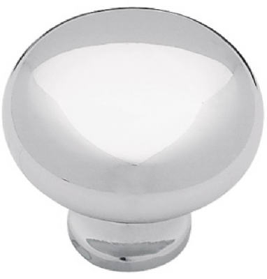 1.25-In. Chrome Round Cabinet Knob