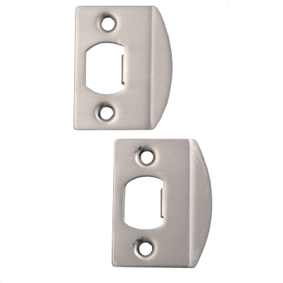 2-Pack Satin Nickel Full Lip Strike