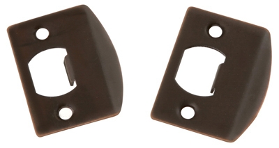 Bronze Full Lip Strike Plated Steel Plate With Adjustable Tab